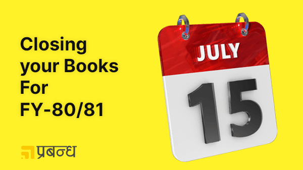 Closing Books for the FY 80-81. All you need to know as a small business owner.